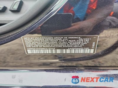 Zdjęcie 12 z 12 samochodu: 2021 VOLKSWAGEN PASSAT SE VIN:1VWSA7A3XMC015548 - miniatura