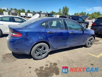 Trzecie zdjęcie samochodu z tyłu: 2013 DODGE DART SE VIN:1C3CDFAA3DD100804 - miniatura