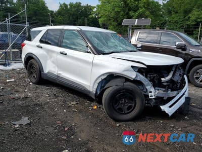 Czwarte zdjęcie samochodu z boku: 2020 FORD EXPLORER POLICE INTERCEPTOR VIN:1FM5K8AB1LGA72105 - miniatura