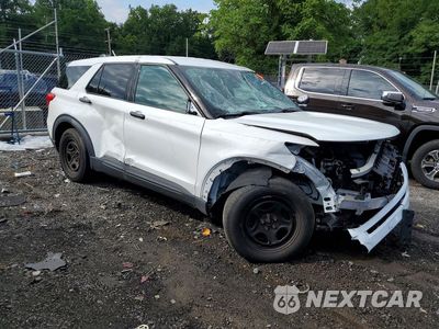 Czwarte zdjęcie samochodu z boku: 2020 FORD EXPLORER POLICE INTERCEPTOR VIN:1FM5K8AB1LGA72105 - miniatura