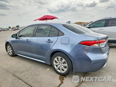 Drugie zdjęcie samochodu z przodu: 2020 TOYOTA COROLLA LE VIN:JTDEPRAE2LJ067259 - miniatura