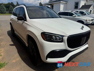 Czwarte zdjęcie samochodu z boku: 2021 MERCEDES-BENZ GLS MERCEDES-MAYBACH GLS600 4M VIN:4JGFF8HB4MA365600 - miniatura