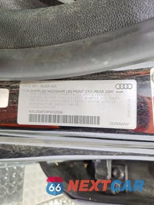 Zdjęcie 12 z 12 samochodu: 2015 AUDI A7 PRESTIGE VIN:WAU2GAFCXFN032958 - miniatura