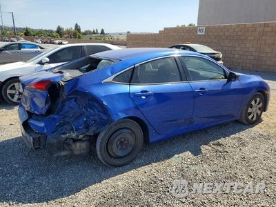 Trzecie zdjęcie samochodu z tyłu: 2018 HONDA CIVIC LX VIN:2HGFC2F50JH590716 - miniatura