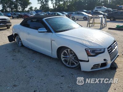 Czwarte zdjęcie samochodu z boku: 2014 AUDI S5 PREMIUM PLUS VIN:WAUCGAFHXEN012188 - miniatura