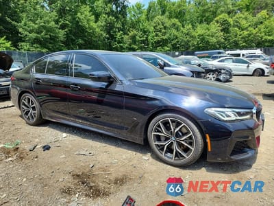 Czwarte zdjęcie samochodu z boku: 2022 BMW 530 XI VIN:WBA13BJ01NCJ96314 - miniatura