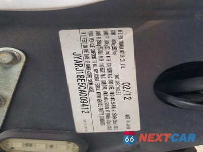 Zdjęcie 9 z 9 samochodu: 2012 YAMAHA FZ6 R VIN:JYARJ18E5CA009412 - miniatura