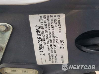 Zdjęcie 9 z 9 samochodu: 2012 YAMAHA FZ6 R VIN:JYARJ18E5CA009412 - miniatura