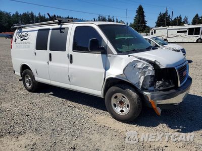 Czwarte zdjęcie samochodu z boku: 2021 GMC SAVANA G2500 VIN:1GTW7AFP9M1271610 - miniatura