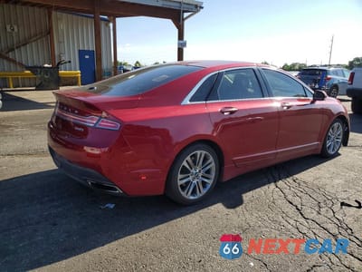 Trzecie zdjęcie samochodu z tyłu: 2015 LINCOLN MKZ VIN:3LN6L2J93FR601806 - miniatura