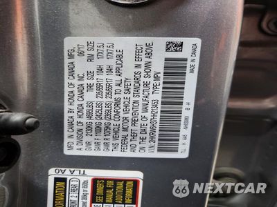 Zdjęcie 13 z 13 samochodu: 2017 HONDA CR-V LX VIN:2HKRW6H37HH213453 - miniatura