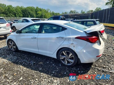 Drugie zdjęcie samochodu z przodu: 2014 HYUNDAI ELANTRA LIMITED VIN:5NPDH4AE5EH488156 - miniatura