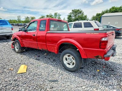 Trzecie zdjęcie samochodu z tyłu: 2004 FORD RANGER SUPER CAB VIN:1FTYR14U54PB20790 - miniatura