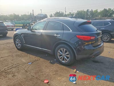 Drugie zdjęcie samochodu z przodu: 2014 INFINITI QX70 BASE VIN:JN8CS1MW7EM413419 - miniatura