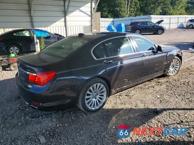 Trzecie zdjęcie samochodu z tyłu: 2010 BMW 750 LI VIN:WBAKB8C56ACY63715 - miniatura