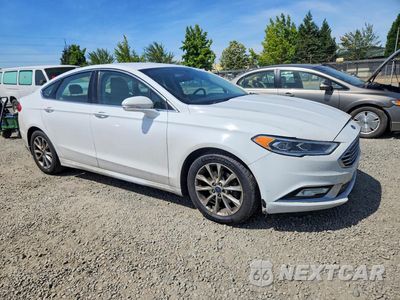 Czwarte zdjęcie samochodu z boku: 2017 FORD FUSION SE VIN:3FA6P0HD9HR186328 - miniatura