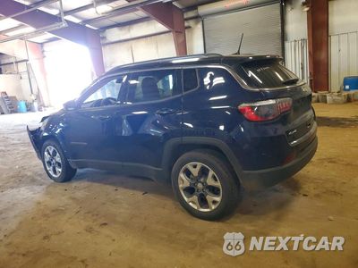 Drugie zdjęcie samochodu z przodu: 2021 JEEP COMPASS LIMITED VIN:3C4NJDCB7MT541269 - miniatura