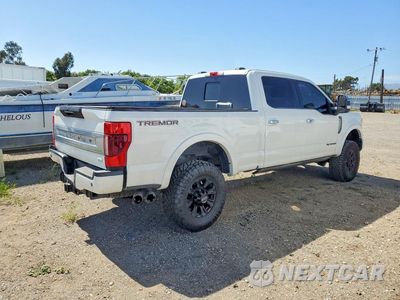 Trzecie zdjęcie samochodu z tyłu: 2020 FORD F250 SUPER DUTY VIN:1FT8W2BT4LEC10631 - miniatura