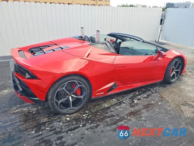 Trzecie zdjęcie samochodu z tyłu: 2022 LAMBORGHINI HURACAN EVO VIN:ZHWUT5ZF0NLA19483 - miniatura