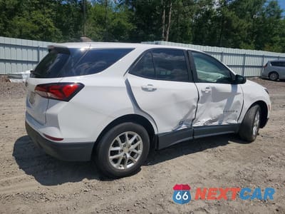 Trzecie zdjęcie samochodu z tyłu: 2023 CHEVROLET EQUINOX LS VIN:3GNAXHEG3PL176419 - miniatura