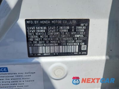 Zdjęcie 12 z 12 samochodu: 2018 ACURA RLX SPORT HYBRID ADVANCE VIN:JH4KC2F93JC000204 - miniatura