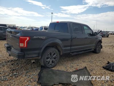 Trzecie zdjęcie samochodu z tyłu: 2016 FORD F150 SUPERCREW VIN:1FTFW1EF1GFA79424 - miniatura