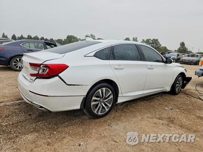 Trzecie zdjęcie samochodu z tyłu: 2021 HONDA ACCORD HYBRID EXL VIN:1HGCV3F55MA023407 - miniatura
