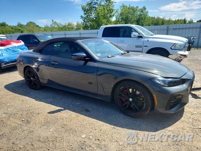 Czwarte zdjęcie samochodu z boku: 2022 BMW 430XI VIN:WBA43AT07NCJ33562 - miniatura