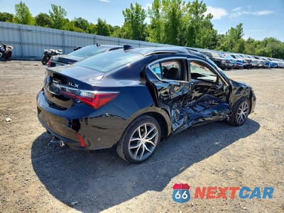 Trzecie zdjęcie samochodu z tyłu: 2019 ACURA ILX PREMIUM VIN:19UDE2F78KA008090 - miniatura