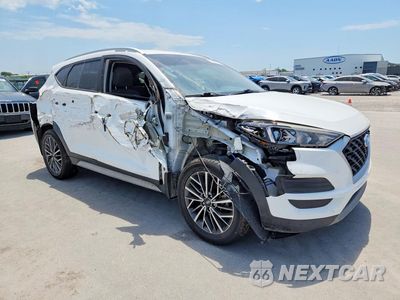 Czwarte zdjęcie samochodu z boku: 2020 HYUNDAI TUCSON SEL VIN:KM8J33AL4LU144097 - miniatura