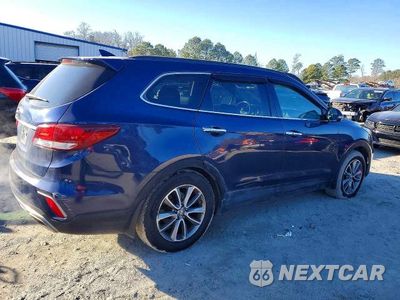 Trzecie zdjęcie samochodu z tyłu: 2017 HYUNDAI SANTA FE SE VIN:KM8SN4HF4HU197684 - miniatura