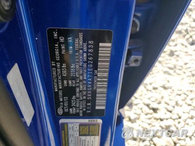 Zdjęcie 13 z 13 samochodu: 2014 KIA OPTIMA SX VIN:5XXGR4A71EG267838 - miniatura