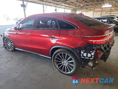 Drugie zdjęcie samochodu z przodu: 2017 MERCEDES-BENZ GLE COUPE 43 AMG VIN:4JGED6EB5HA080131 - miniatura
