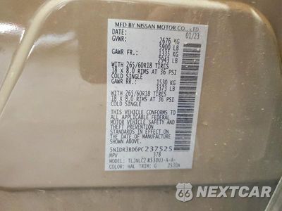 Zdjęcie 14 z 14 samochodu: 2023 NISSAN PATHFINDER SV VIN:5N1DR3BD6PC237525 - miniatura
