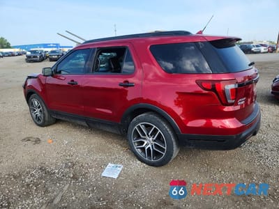 Drugie zdjęcie samochodu z przodu: 2018 FORD EXPLORER SPORT VIN:1FM5K8GT6JGC48787 - miniatura