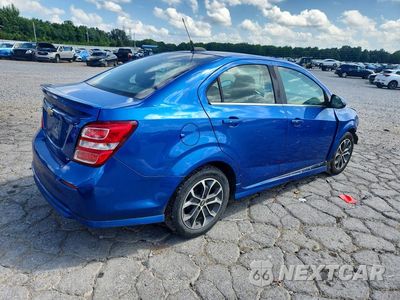 Trzecie zdjęcie samochodu z tyłu: 2017 CHEVROLET SONIC LT VIN:1G1JD5SG2H4139298 - miniatura