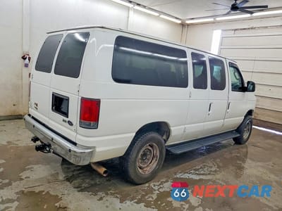 Trzecie zdjęcie samochodu z tyłu: 2014 FORD ECONOLINE E350 SUPER DUTY WAGON VIN:1FBNE3BL9EDA15536 - miniatura
