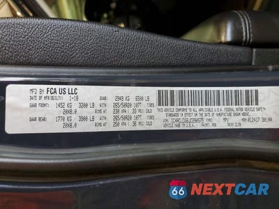 Zdjęcie 13 z 13 samochodu: 2018 DODGE DURANGO GT VIN:1C4RDJDG6JC290575 - miniatura