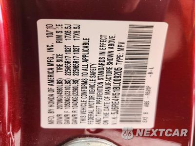 Zdjęcie 13 z 13 samochodu: 2011 HONDA CR-V EX VIN:5J6RE4H51BL009205 - miniatura