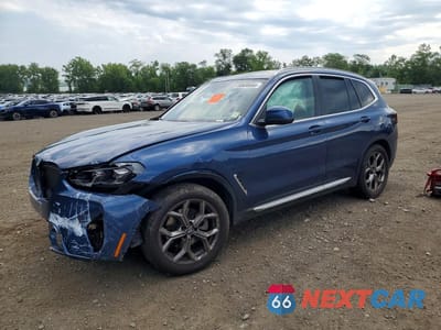 2022 BMW X3 XDRIVE30I 5UX53DP03N9N10676 - główne zdjęcie licytacji z USA - miniatura