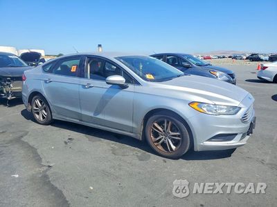 Czwarte zdjęcie samochodu z boku: 2018 FORD FUSION SE VIN:3FA6P0H76JR261051 - miniatura