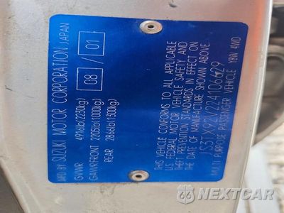 Zdjęcie 13 z 13 samochodu: 2002 SUZUKI XL7 PLUS VIN:JS3TX92V224106629 - miniatura
