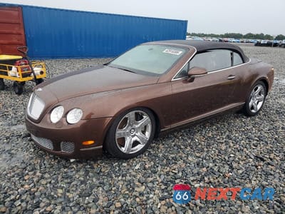2008 BENTLEY CONTINENTAL GTC SCBDR33W08C053352 - główne zdjęcie licytacji z USA - miniatura