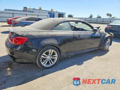 Trzecie zdjęcie samochodu z tyłu: 2009 INFINITI G37 CONVERTIBLE BASE VIN:JNKCV66E99M724259 - miniatura