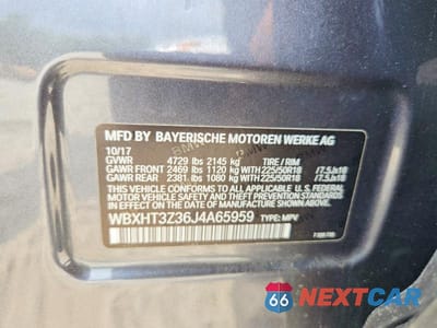 Zdjęcie 13 z 13 samochodu: 2018 BMW X1 VIN:WBXHT3Z36J4A65959 - miniatura