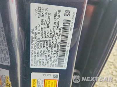 Zdjęcie 13 z 13 samochodu: 2026 HONDA CR-V EXL VIN:2HKRS4H78TH438010 - miniatura