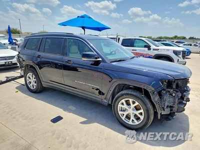 Czwarte zdjęcie samochodu z boku: 2024 JEEP GRAND CHEROKEE L LIMITED VIN:1C4RJKBG6R8919395 - miniatura