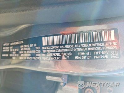 Zdjęcie 12 z 12 samochodu: 2018 ALFA ROMEO STELVIO SPORT VIN:ZASFAKPN6J7B88320 - miniatura