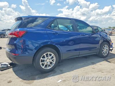 Trzecie zdjęcie samochodu z tyłu: 2022 CHEVROLET EQUINOX LS VIN:3GNAX5EV2NS114283 - miniatura