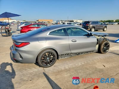 Trzecie zdjęcie samochodu z tyłu: 2025 BMW 430I VIN:WBA43DA00SCT21646 - miniatura